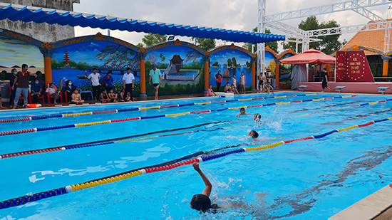 Giải bơi lội Thiếu nhi năm 2022 - Nhà Thiếu nhi Huyện Cần Giờ