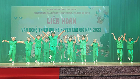 Liên hoan văn nghệ Thiếu nhi năm 2022 - Nhà Thiếu nhi Huyện Cần Giờ