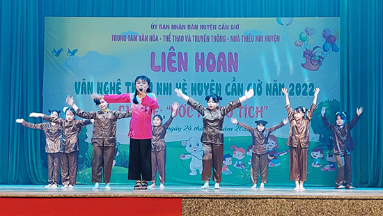 Liên hoan văn nghệ Thiếu nhi năm 2022 - Nhà Thiếu nhi Huyện Cần Giờ