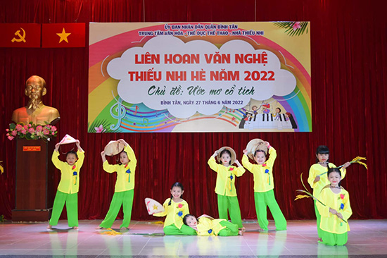 Liên hoan văn nghệ Thiếu nhi hè năm 2022 - Nhà Thiếu nhi Quận Bình Tân