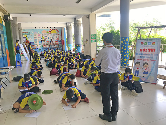 Hội thi Chỉ huy Đội giỏi năm học 2021 - 2022 - Nhà Thiếu nhi Huyện Bình Chánh