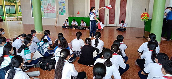 Hội thi Chỉ huy Đội giỏi năm 2022 - Nhà Thiếu nhi Huyện Cần Giờ