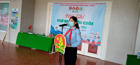 Hội thi Chỉ huy Đội giỏi năm 2022 - Nhà Thiếu nhi Huyện Cần Giờ