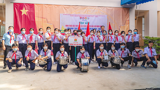 Hội thi Nghi thức Đội 2022 - Nhà Thiếu nhi Huyện Cần Giờ