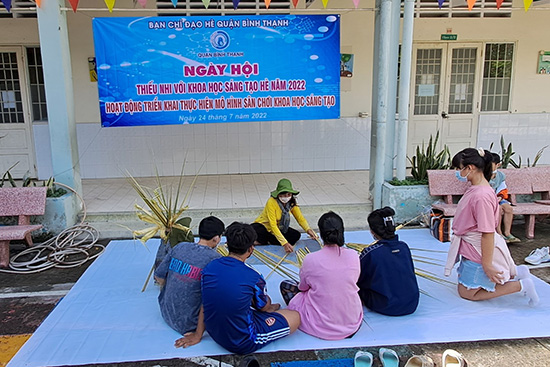 Hoạt động hè năm 2022 - Nhà Thiếu nhi Quận Bình Thạnh