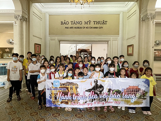 Hành trình đến với bảo tàng năm 2022 - Nhà Thiếu nhi Huyện Bình Chánh