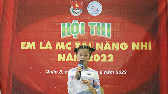 Hội thi Em là MC tài năng nhí năm 2022 - Nhà Thiếu nhi Quận 8