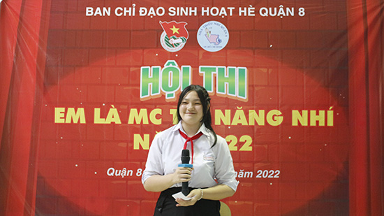 Hội thi Em là MC tài năng nhí năm 2022 - Nhà Thiếu nhi Quận 8