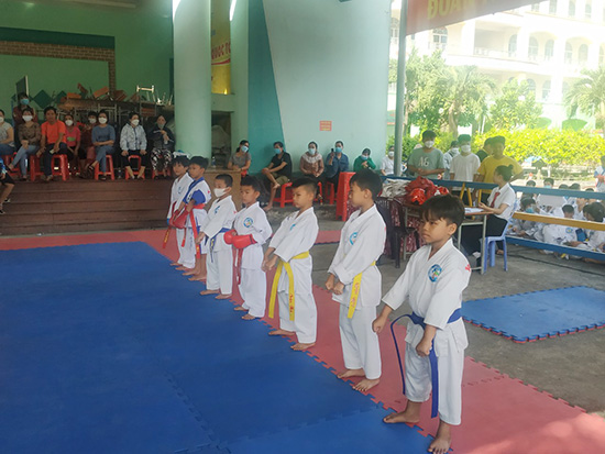 Liên hoan các lớp năng khiếu Karate năm 2022 - Nhà Thiếu nhi Huyện Củ Chi