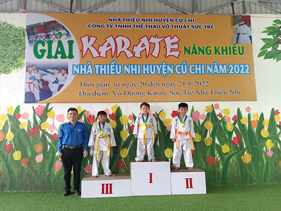 Liên hoan các lớp năng khiếu Karate năm 2022 - Nhà Thiếu nhi Huyện Củ Chi