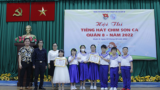 Hội thi Tiếng hát chim sơn ca năm 2022 - Nhà Thiếu nhi Quận 8