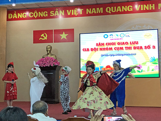 Sân chơi giao lưu Thiếu nhi cụm thi đua số 3 năm 2022 - Nhà Thiếu nhi Quận Gò Vấp