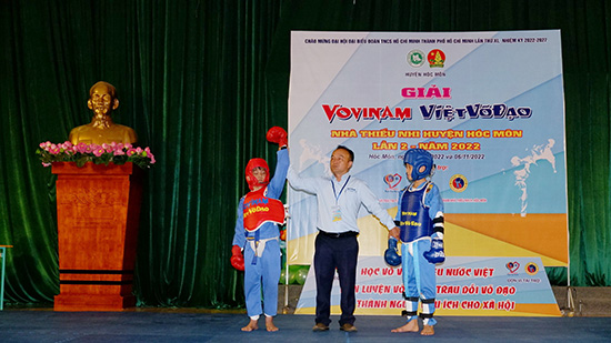 Tổ chức giải Vovinam lần 2 năm 2022 - Nhà Thiếu nhi Huyện Hóc Môn