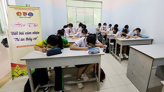 Hoạt động chào mừng ngày 20/11 - Nhà Thiếu nhi Quận Tân Bình