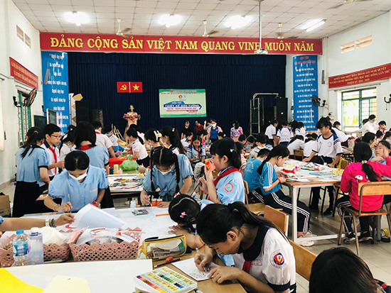 Hội thi thiết kế báo tường - Nhà Thiếu nhi Quận Bình Tân