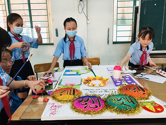 Hội thi thiết kế báo tường - Nhà Thiếu nhi Quận Bình Tân