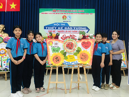 Hội thi thiết kế báo tường - Nhà Thiếu nhi Quận Bình Tân