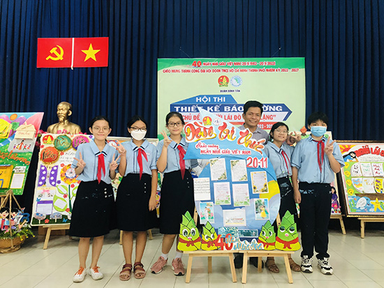 Hội thi thiết kế báo tường - Nhà Thiếu nhi Quận Bình Tân