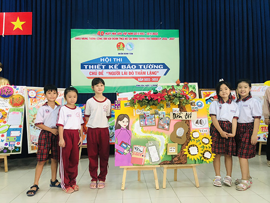 Hội thi thiết kế báo tường - Nhà Thiếu nhi Quận Bình Tân