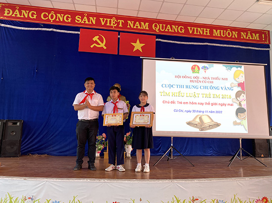 Cuộc thi tìm hiểu luật trẻ em - Nhà Thiếu nhi Huyện Củ Chi