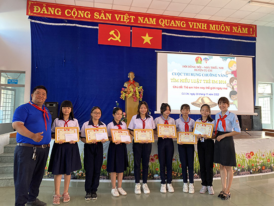 Cuộc thi tìm hiểu luật trẻ em - Nhà Thiếu nhi Huyện Củ Chi