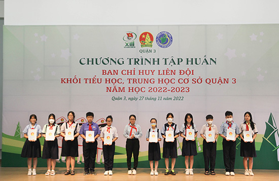 Tập huấn Ban chỉ huy Liên đội năm học 2022 - 2023 - Nhà Thiếu nhi Quận 3