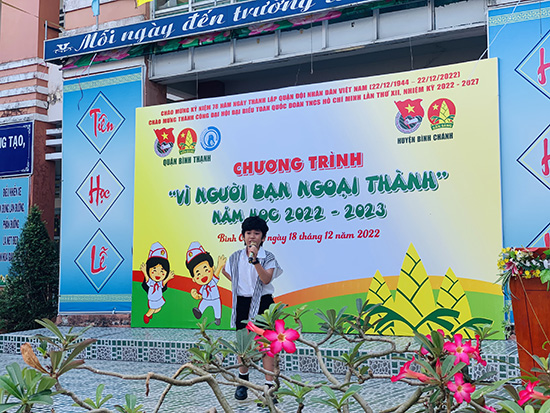 Chương trình Vì người bạn ngoại thành năm học 2022 - 2023 - Nhà Thiếu nhi Bình Thạnh