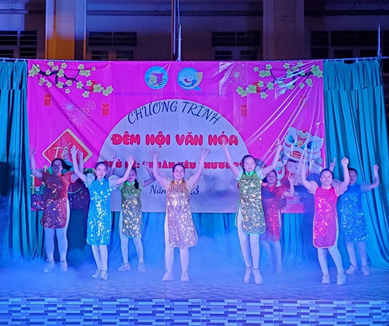 Đêm hội Xuân yêu thương - Nhà Thiếu nhi Huyện Cần Giờ, Nhà Thiếu nhi Quận 7