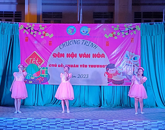 Đêm hội Xuân yêu thương - Nhà Thiếu nhi Huyện Cần Giờ, Nhà Thiếu nhi Quận 7