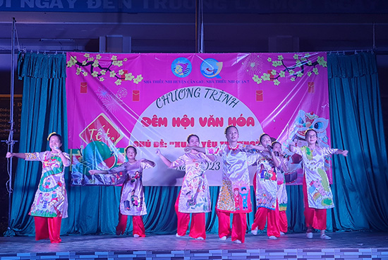 Đêm hội Xuân yêu thương - Nhà Thiếu nhi Huyện Cần Giờ, Nhà Thiếu nhi Quận 7