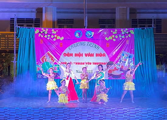 Đêm hội Xuân yêu thương - Nhà Thiếu nhi Huyện Cần Giờ, Nhà Thiếu nhi Quận 7
