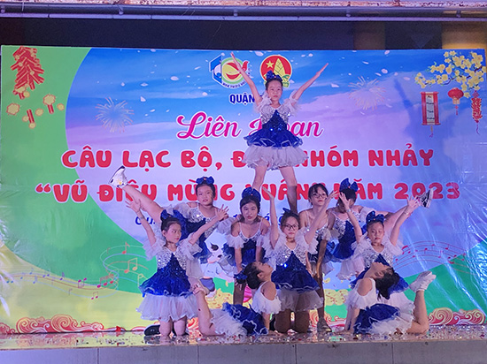 Liên hoan Vũ điệu mừng Xuân - Nhà Thiếu nhi Quận 10