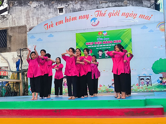 Liên hoan Nhịp điệu măng non - Nhà Thiếu nhi Quận 6