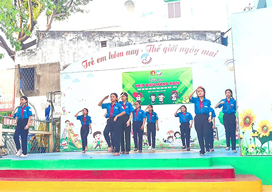 Liên hoan Nhịp điệu măng non - Nhà Thiếu nhi Quận 6