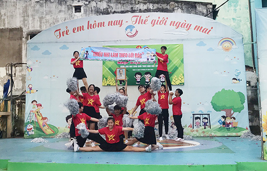Liên hoan Nhịp điệu măng non - Nhà Thiếu nhi Quận 6