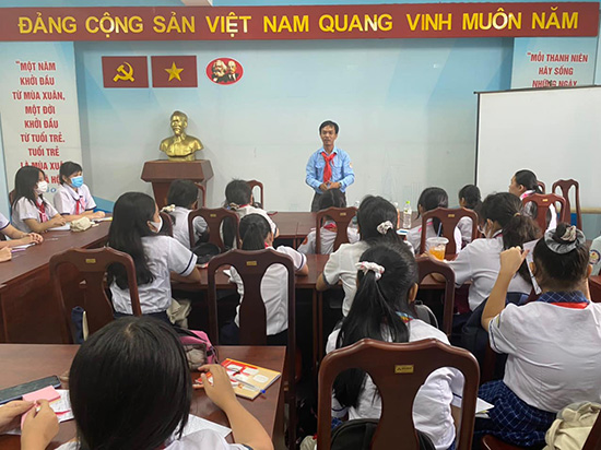 Tập huấn Ban chỉ huy Liên đội năm học 2022 - 2023 - Nhà Thiếu nhi Quận 4