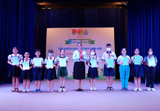 Tập huấn Ban chỉ huy Liên đội năm học 2022 - 2023 - Nhà Thiếu nhi Quận 4