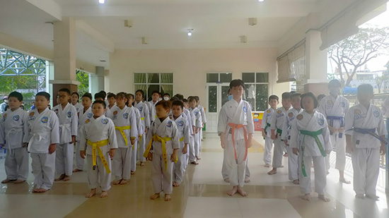 Thi nâng cấp đai Karatedo Quý 1 năm 2023 - Nhà Thiếu nhi Quận Tân Phú