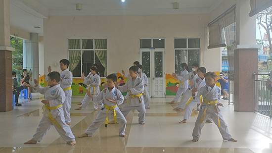 Thi nâng cấp đai Karatedo Quý 1 năm 2023 - Nhà Thiếu nhi Quận Tân Phú