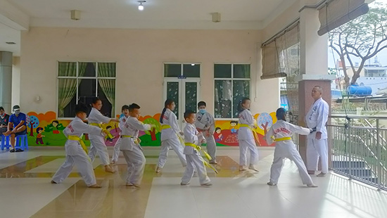 Thi nâng cấp đai Karatedo Quý 1 năm 2023 - Nhà Thiếu nhi Quận Tân Phú