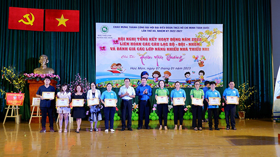 Liên hoan Câu lạc bộ, Đội nhóm và Tổng kết hoạt động năm 2022 - Nhà Thiếu nhi Huyện Hóc Môn