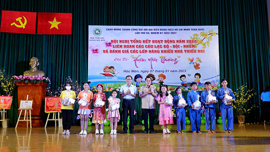 Liên hoan Câu lạc bộ, Đội nhóm và Tổng kết hoạt động năm 2022 - Nhà Thiếu nhi Huyện Hóc Môn