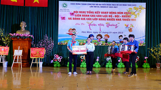 Liên hoan Câu lạc bộ, Đội nhóm và Tổng kết hoạt động năm 2022 - Nhà Thiếu nhi Huyện Hóc Môn