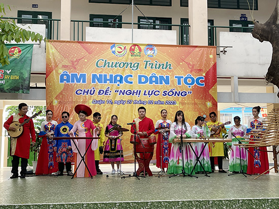 Chương trình Âm nhạc dân tộc - Nhà Thiếu nhi Quận 10