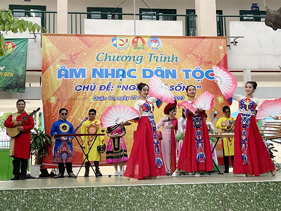 Chương trình Âm nhạc dân tộc - Nhà Thiếu nhi Quận 10