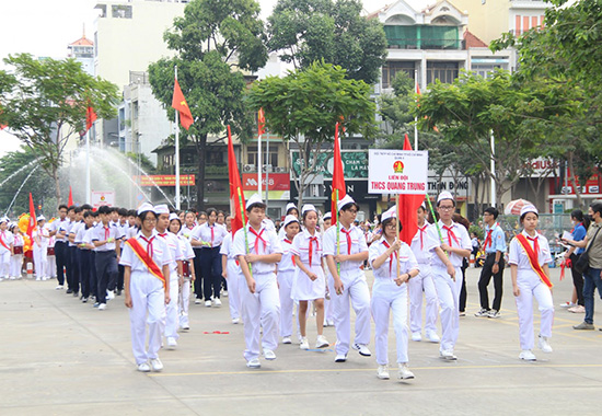 Hội thi nghi thức Đội và Trống kèn Đội ta năm 2022 - Nhà Thiếu nhi Quận 4