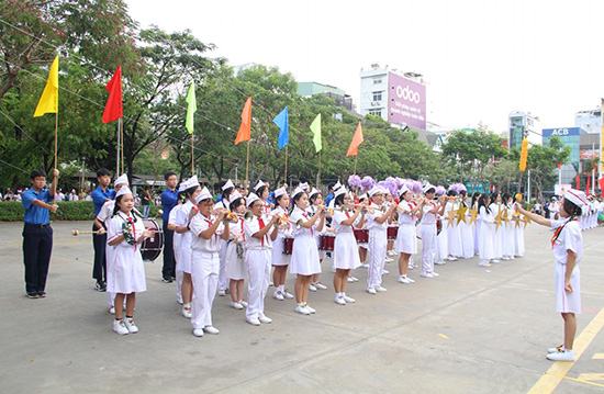Hội thi nghi thức Đội và Trống kèn Đội ta năm 2022 - Nhà Thiếu nhi Quận 4