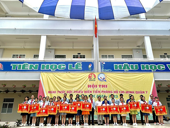 Hội thi Nghi thức Đội TNTP Hồ Chí Minh năm học 2022 - 2023 - Nhà Thiếu nhi Quận 7