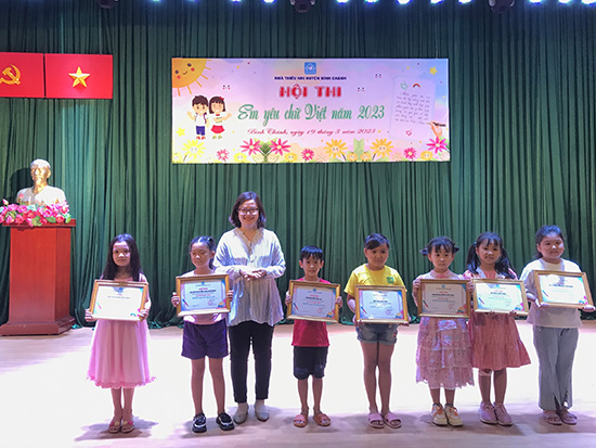 Hội thi Em yêu chữ Việt năm 2023 - Nhà Thiếu nhi Huyện Bình Chánh