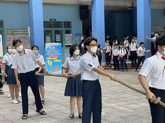 Ngày hội Thiếu nhi vui khoẻ - Tiến bước lên Đoàn năm học 2022 – 2023 - Nhà Thiếu nhi Quận Tân Bình